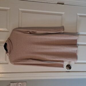 Pink sweater dress.  Large